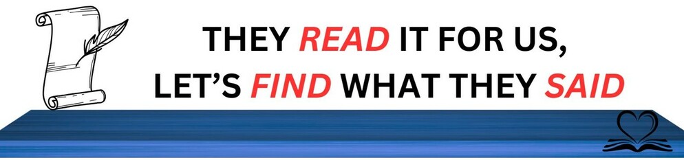 They read it for us, lets find what they said banner